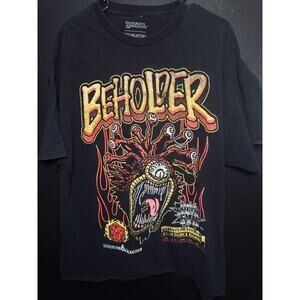 Rats Get Fat Dungeons and Dragons Beholder Oversized T-Shirt